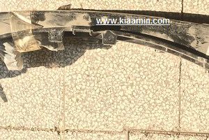 قیمت دیاق سپر عقب اصلی کیا اسپورتیج 2014 866303W000